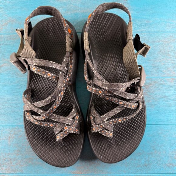 CHACO Womens ZX2 Classic Strappy Sandals Shoes Gray Size 7 - Picture 8 of 10